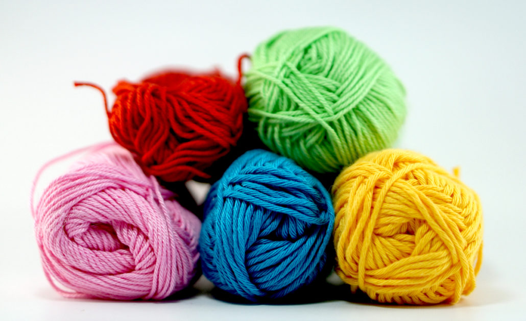 Different brands of cotton yarn