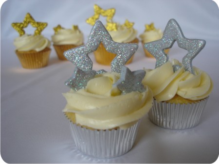 Nieuwjaarscupcakejes